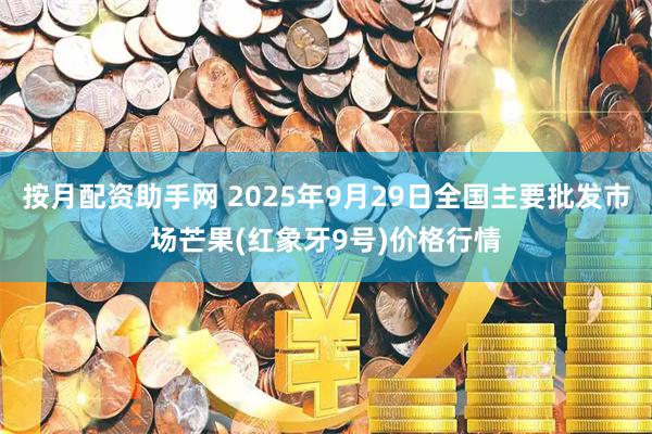 按月配资助手网 2025年9月29日全国主要批发市场芒果(红象牙9号)价格行情